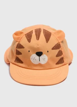 Baby Orange Tiger Keppi Hat (Newborn-24mths)
