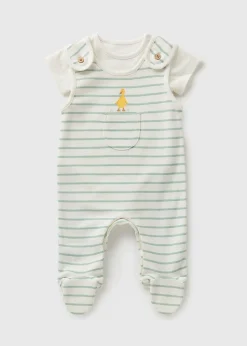 Baby Sage Dungarees (Newborn-18mths)