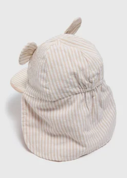Baby Stone Stripe Keppi Hat (Newborn-24mths)