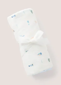 Baby White Boat Blanket