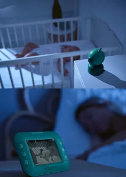Babymoov Green Yoo Twist Motorised Baby Video Monitor