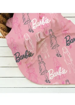 Barbie Figures Throw