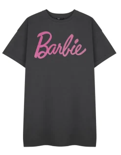 Barbie Grey Logo T-Shirt Dress