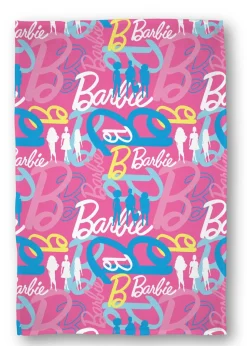 Barbie Pink Fleece Throw