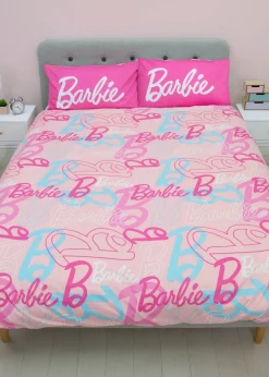 Barbie Pink Unboxed Brushed Microfibre Duvet Cover Set