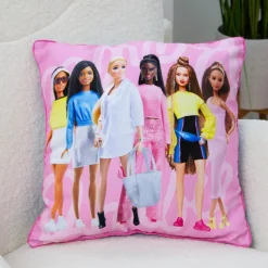 Barbie Pink Unboxed Square Cushion (40x40cm)