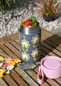 Beau & Elliot Grey Boho Food Flask (500ml)