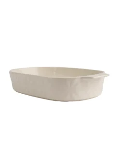 Beau & Elliot Ivory Carnaby Small Porcelain Embossed Oven Dish