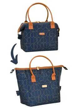 Beau & Elliot Navy Brokenhearted Convertible Lunch Bag