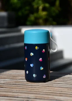 Beau & Elliot Navy Mini Confetti Lunch Food Flask (500ml)