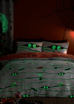 Bedlam Halloween Mummy Duvet Cover Set