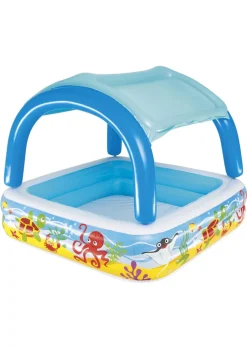 Bestway Sea Blue Canopy Play Pool (58" x 58" x 48")