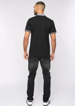 Bewley & Rich Black Eastbrook Polo