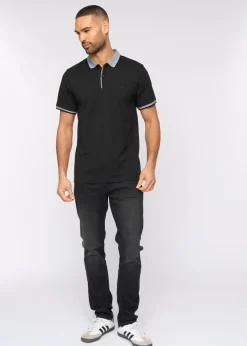 Bewley & Rich Black Eastbrook Polo