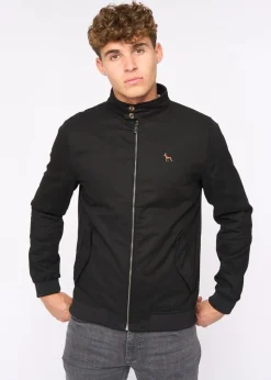 Bewley & Rich Black Tavistock Harrington Jacket