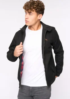 Bewley & Rich Black Tavistock Harrington Jacket