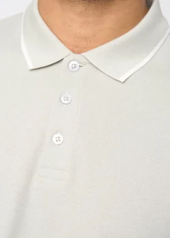 Bewley & Rich Light Grey Elverton Polo
