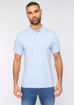 Bewley & Rich Mid Blue Elverton Polo