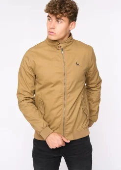 Bewley & Rich Tan Tavistock Harrington Jacket