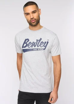 Bewley & Ritch Light Grey Marl Macklin T-Shirt