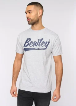 Bewley & Ritch Light Grey Marl Macklin T-Shirt