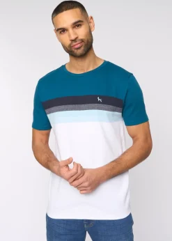 Bewley & Ritch Teal Kemble T-Shirt