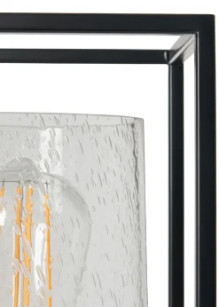 BHS Hardy Table Lamp Matt Black (27cm x 16cm)