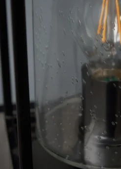 BHS Hardy Table Lamp Matt Black (27cm x 16cm)