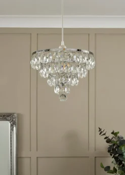 BHS Lighting Elianis Easyfit Chrome (21cm x 30cm)