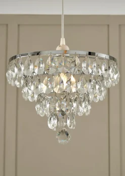 BHS Lighting Elianis Easyfit Chrome (21cm x 30cm)