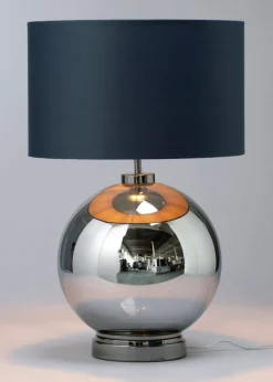 BHS Metro Table Lamp Smoke (57cm x 36.5cm)