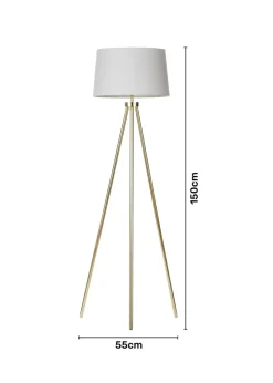 BHS Tristan Tripod Floor Lamp
