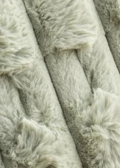 Bianca Fine Linens So Soft Carved Faux Fur Blanket Throw (150x200 cm)