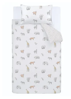 Bianca Fine Linens Zoo Animals Cotton Duvet Cover