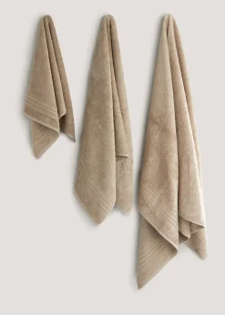 Biscuit 100% Egyptian Cotton Towels