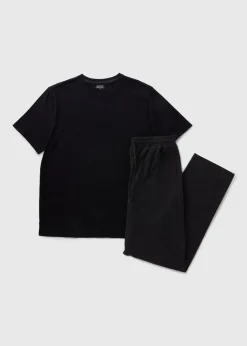 Black Basic Pyjama Set