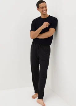 Black Basic Pyjama Set