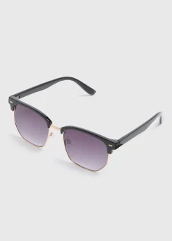 Black Clubmaster Sunglasses