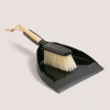 Black Dustpan Brush