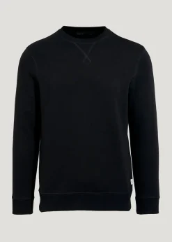 Black Essential Crew Neck Sweatshirt