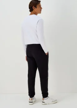 Black Essential Cuffed Joggers