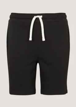 Black Essential Jogger Shorts