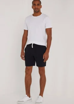 Black Essential Jogger Shorts