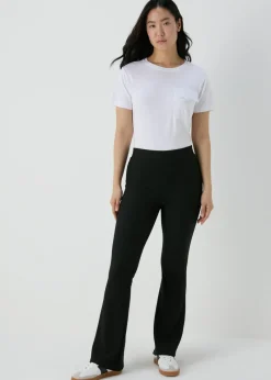 Black Flared Leggings