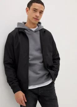 Black Funnel Harrington Jacket