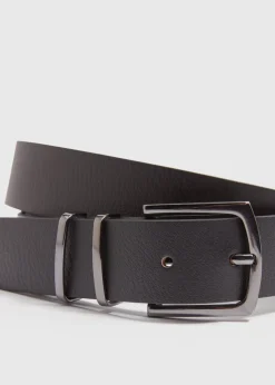 Black Leather Belt