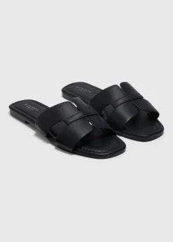 Black Mule Sandals