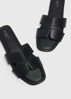 Black Mule Sandals