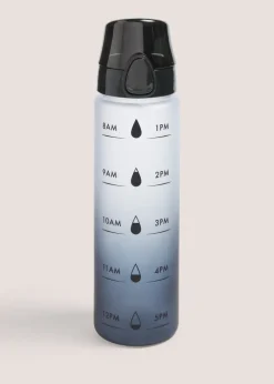 Black Ombre Tracker Water Bottle (700ml)