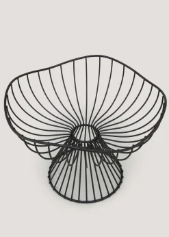 Black Organic Tall Fruit Basket